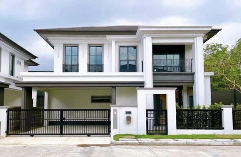 รูปภาพ ให้เช่าบ้านเดี่ยวหรู หมู่บ้านเศรษฐสิริ พระราม 5 แต่งครบ ใกล้โลตัส นครอินทร์ และเดอะวอล์ค ราชพฤกษ์