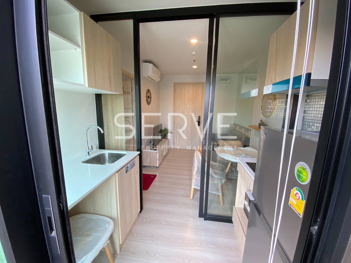 รูป 🔥12K-1นอน ห้องแต่งสวย เฟอร์จัดเต็ม วิวโล่ง ครัวปิด พร้อมเข้าอยู่ คอนโดทำเลดีมาก ติด MRT จุฬาเกษม @ Nue Noble Ngamwongwan - รูปที่ 2/10