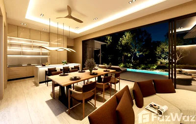 บ้านเดี่ยว เกาะสมุย สุราษฎร์ธานี : ขาย วิลล่า 3 ห้องนอน ในโครงการ โอเอซิส พาราไดซ์ วิลล่า เฉวง 5826902