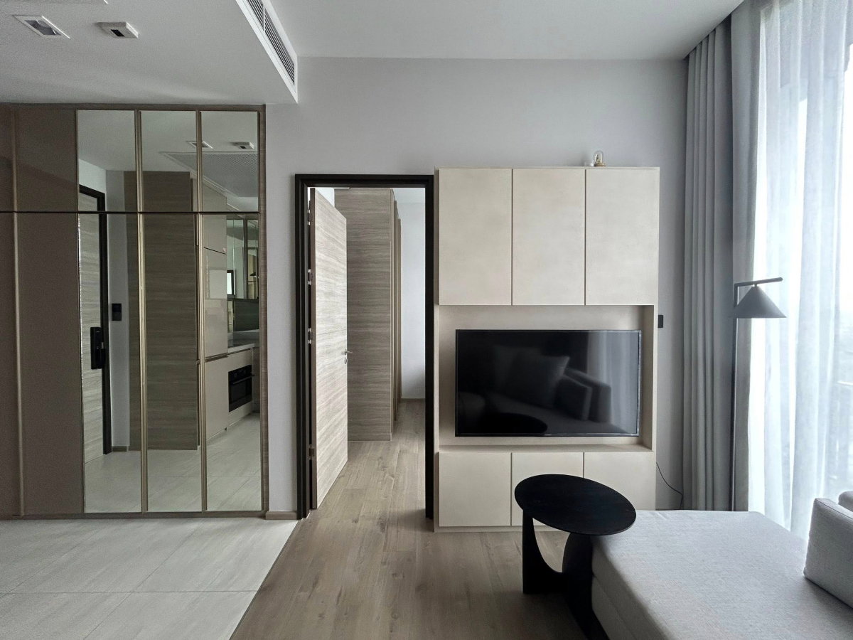 รูป ✨🦄 Ready to move 🦄✨ The Crest Park Residences ห้องสวย✨ ระเบียงวิวสวน เฟอร์ครบจบในที่เดียว โทร 096-2493698 (TCR0149) - รูปที่ 2/16