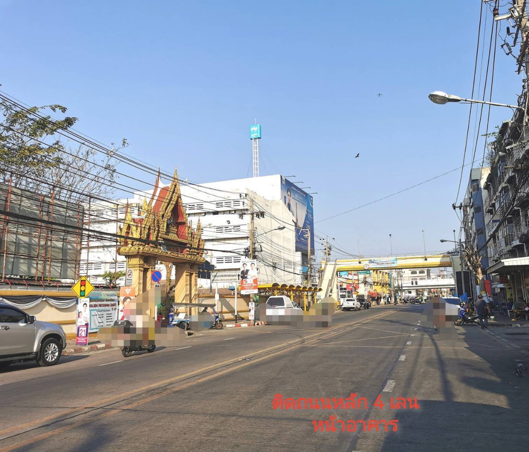 รูป อาคารพาณิชย์ 2 ชั้น ห้องมุม 12 วา 1 ห้องนอน 1 ห้องน้ำ ติดถนน 4 เลนย่านชุมชน ถนนประชาราษฎร์ ตำบลตลาดขวัญ อำเภอเมืองนนทบุรี จังหวัดนนทบุรี - รูปที่ 11/11