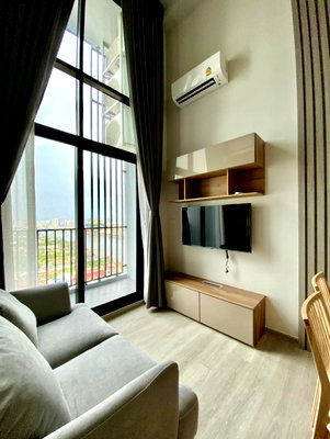 Condos for sale Chang Chui : Duplex River View Condo near BTS | Bangkok Riverside | Ready to Move In