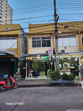 อาคารพาณิชย์ 2 ชั้น ห้องมุม 12 วา 1 ห้องนอน 1 ห้องน้ำ ติดถนน 4 เลนย่านชุมชน ถนนประชาราษฎร์ ตำบลตลาดขวัญ อำเภอเมืองนนทบุรี จังหวัดนนทบุรี