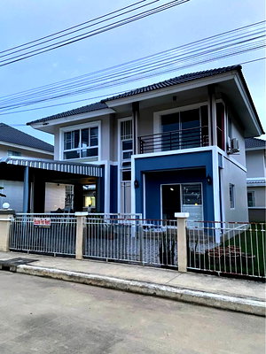 เช่าบ้านเดี่ยว เชียงใหม่ : ให้เช่าบ้านเดี่ยว 2 ชั้น กาญจน์กนกวิลล์ 15  สารภี-เชียงใหม่ พร้อมเฟอร์นิเจอร์  ใกล้ รร ABS ,ACIS ,Unity Concord (R985) T.0946511456