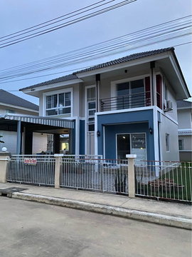 ให้เช่าบ้านเดี่ยว 2 ชั้น กาญจน์กนกวิลล์ 15  สารภี-เชียงใหม่ พร้อมเฟอร์นิเจอร์  ใกล้ รร ABS ,ACIS ,Unity Concord (R985) T.0946511456