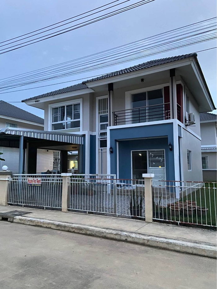 รูป ให้เช่าบ้านเดี่ยว 2 ชั้น กาญจน์กนกวิลล์ 15  สารภี-เชียงใหม่ พร้อมเฟอร์นิเจอร์  ใกล้ รร ABS ,ACIS ,Unity Concord (R985) T.0946511456 - รูปที่ 1/11