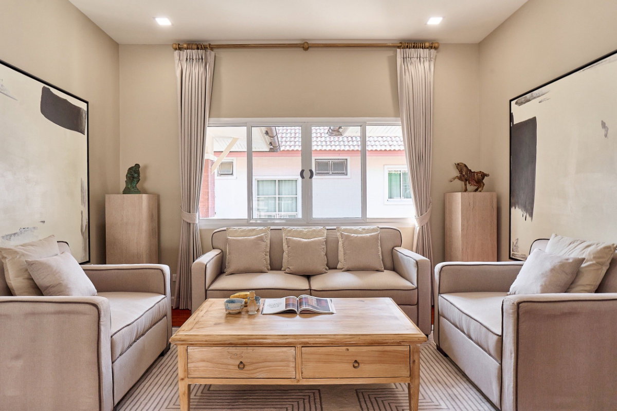 รูป ขายบ้านเดี่ยว หมู่บ้านกุลพันธ์วิลล์ โครงการ 10 ใกล้เมืองเชียงใหม่ ตกแต่งครบ พร้อมอยู่ (H396) T.0946511456 - รูปที่ 11/21