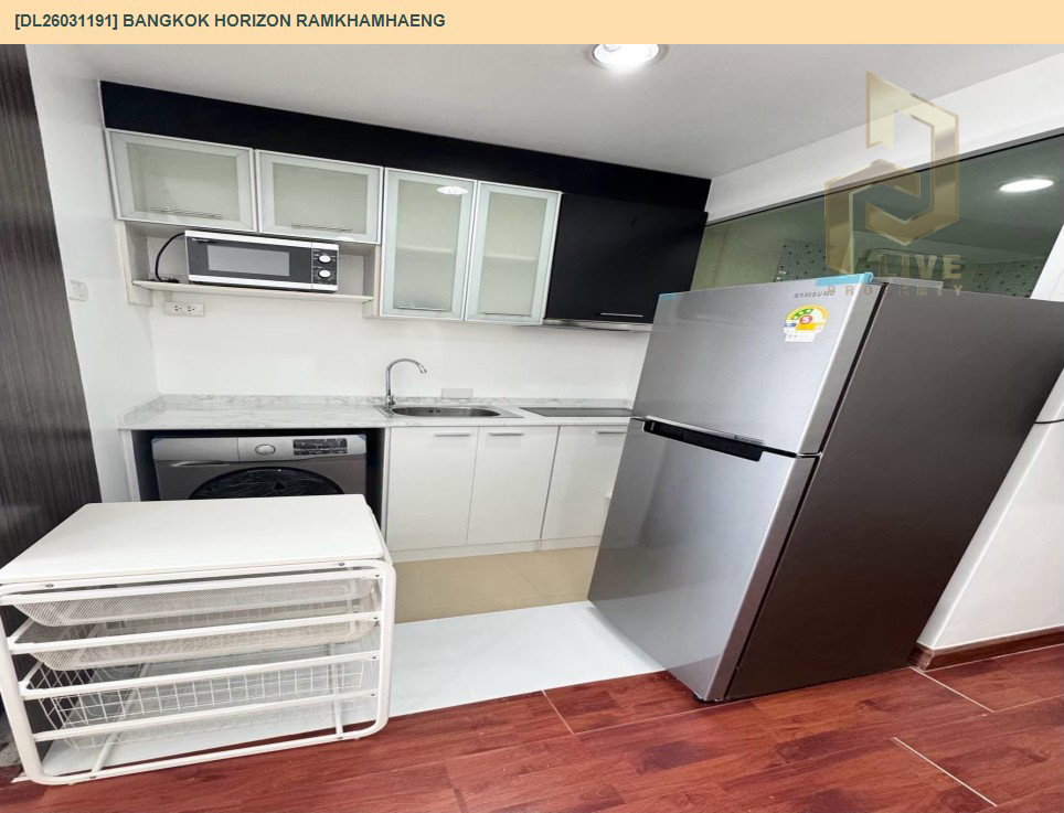 รูป DL26031191 ให้เช่าคอนโด แบงค์คอก ฮอไรซอน รามคำแหง (Bangkok Horizon Ramkhamhaeng) ใกล้ ARL หัวหมาก พร้อมเข้าอยู่ โทรด่วน 0656259498 LineID @257sxzzu - รูปที่ 6/7