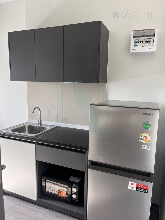 รูป 🔺 ให้เช่าคอนโด ริช พอยท์  บีทีเอส วุฒากาศ อาคาร 1 ชั้น 26 1 ห้องนอน ขนาด 26 ตรม ใกล้ BTS วุฒากาศ - รูปที่ 6/8