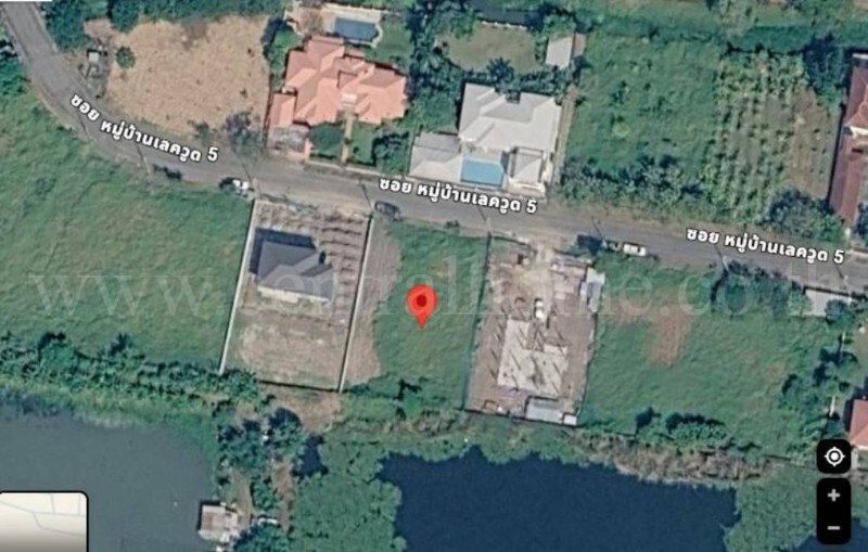 รูป ที่ดินสีม่วง 3 งาน 20 ตารางวา เลควูด คันทรี่คลับ บางนา-ตราด กม.18 ราคาถูกสุดในโครงการ - รูปที่ 9/9