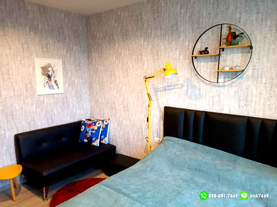 Condos for rent Chang Chui : For RENT-IDEO CHARAN70-RIVER VIEW I MRT BangPlat Area 31 Sq.m. 1Bed 1Bath