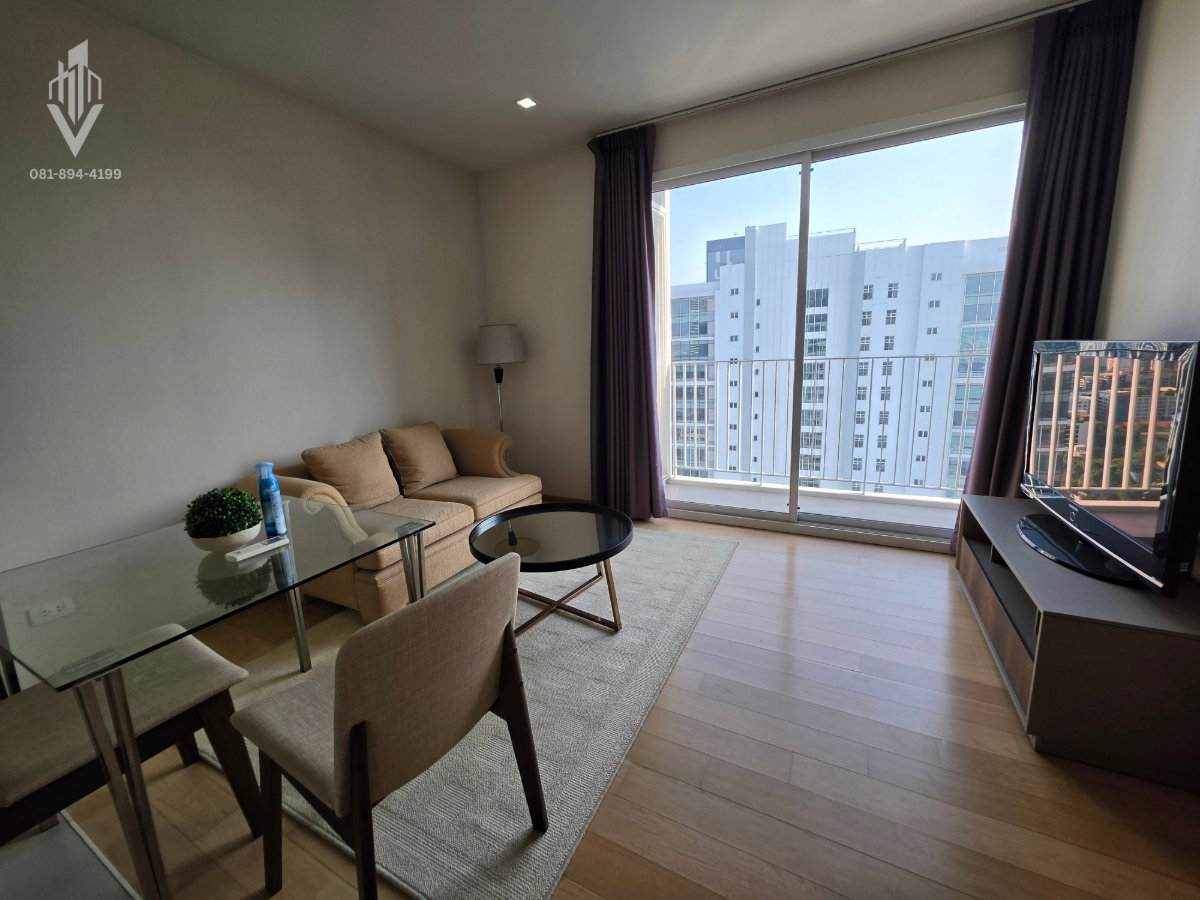 รูป  หัวใจทองหล่อ... ชีวิตที่เหนือกว่าที่ HQ Thonglor by Sansiri ✨ ให้เช่า 1BR ห้องสวย แต่งครบ พร้อมอยู่! - รูปที่ 14/21