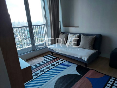 🔥23K-ห้องกว้าง 1นอน ชั้นสูงสุด 25+ วิวโล่ง ตกแต่งสวย เฟอร์แน่น พร้อมอยู่ คอนโดทำเลดีมาก เดินทางง่ายใกล้ BTSสะพานควาย @ Rhythm Phahol - Ari