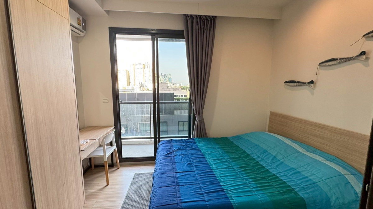 รูป M Jatujak เอ็ม จตุจักร 28ตรม เฟอร์ครบ ห้องสวย ใหม่ ตึกA 18000 ไม่สูงมาก คอนโดเช่า ห้องเช่า mrt จตุจักร - รูปที่ 9/12