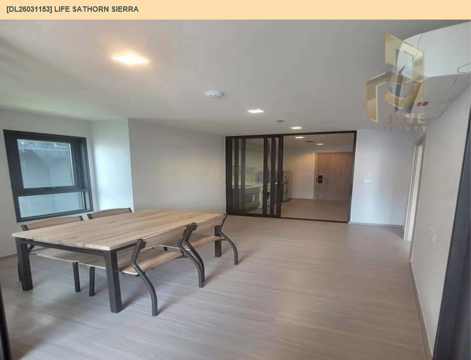 รูป DL26031153 ให้เช่าคอนโด ไลฟ์ สาทร เซียร์รา (Life Sathorn Sierra) ใกล้ BTS ตลาดพลู พร้อมเข้าอยู่ โทรด่วน 0800343450 LineID @655ebbvc - รูปที่ 4/9
