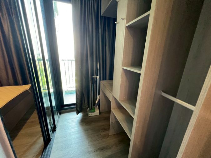 Cheapest in the project! ‼️ For rent: The Origin Sukhumvit-Sailuat E22 Station 🔥 Beautiful room, fully furnished + washing machine📍