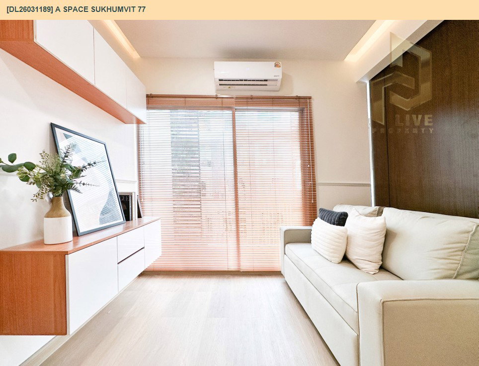 รูป DL26031189 ขายคอนโด เอ สเปซ สุขุมวิท 77 (A Space Sukhumvit 77) ใกล้ BTS อ่อนนุช พร้อมเข้าอยู่ โทรด่วน 0653619502 LineID @897iyzll - รูปที่ 10/10
