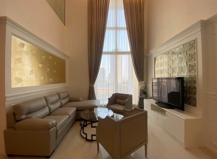 รูปภาพ LTH5911 – The Empire Place FOR RENT 2 beds 2 baths size 120 Sq.M. Nearby BTS Chong Nonsi station ONLY 60k/Month