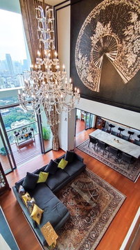 LTHC7173 – The Sukhothai Residences FOR RENT 4 beds 4 baths size 325 Sq.M. Near BTS Chong Nonsi station ONLY 290k/month