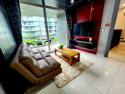 เช่าคอนโด ถนนพัทยากลาง : ⛵ Apus ⛵ Pool view / 3F / 50sqm / 1bedroom >> THB25,000/month彡