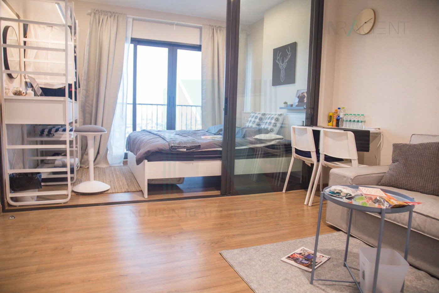 รูป 🚩 ขายคอนโด เดอะ ทรี ริโอ้ บางอ้อ สเตชั่น อาคาร 1 ชั้น 26 1 ห้องนอน ขนาด 30 ตรม ใกล้ ตลาดบางอ้อ - รูปที่ 8/8