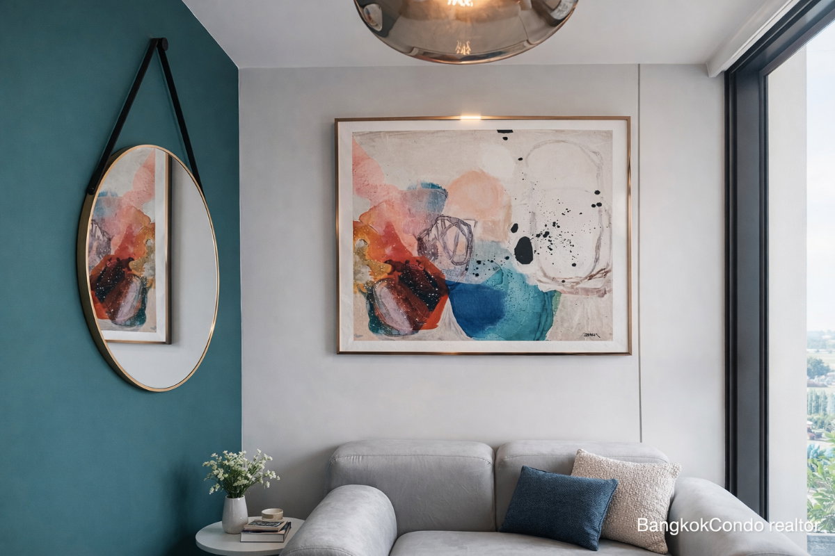 รูป 🍀🍀 Cozy room🍀 ให้เช่า📌 วัน ไนน์ ไฟว์ อโศก-พระราม 9 (Line:@rent2022)MRT พระราม9 ✨พร้อมเข้าอยู่ ✨ A08114 - รูปที่ 3/13