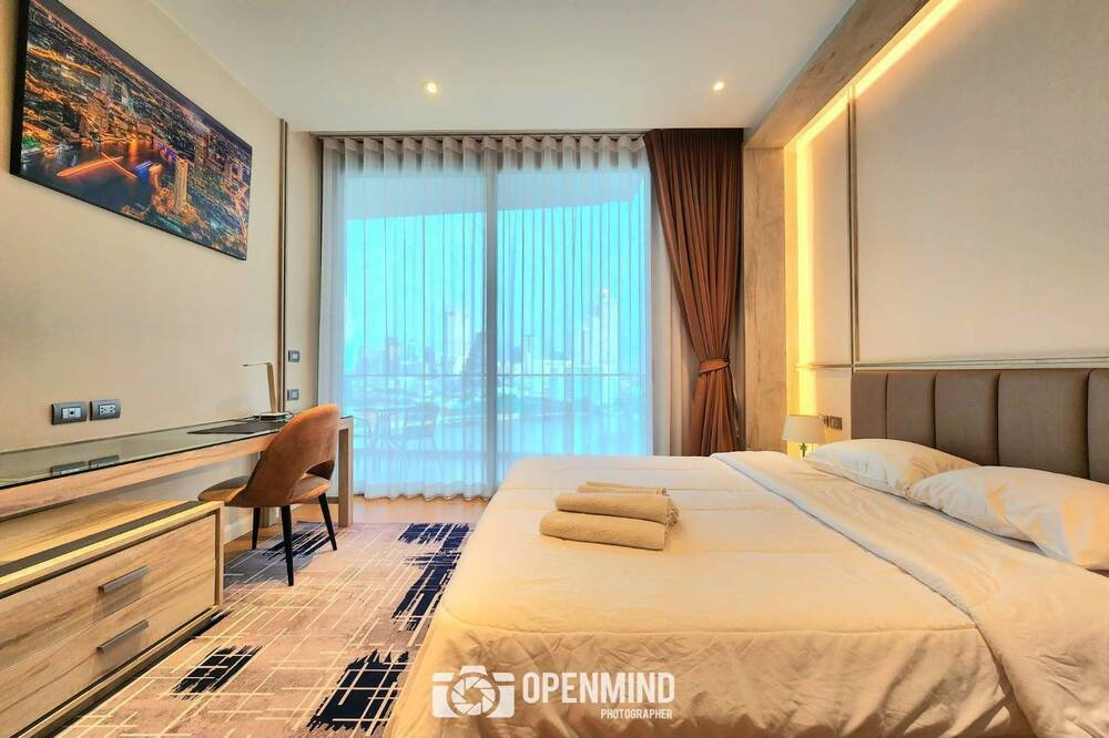 รูป  เช่าด่วน ! ทำเลสุดปัง คอนโดสุดหรู, Magnolias Waterfront Residences Iconsiam, 1นอน,1น้ำ, วิวแม่น้ำ/วิวเมือง,ห้องทิศตะวันออก, ชั้นสูง !Code C20221205318 - รูปที่ 3/9