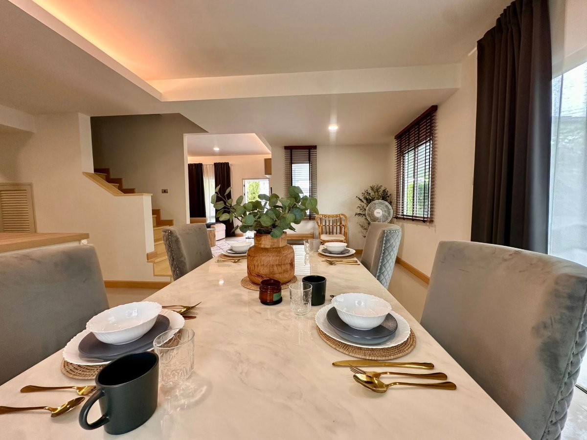 รูป ให้เช่า บ้านเดี่ยวหลังใหญ่ หมู่บ้าน วอตเตอร์ฟร้อน หนองค้อ ชลบุรี - รูปที่ 7/30