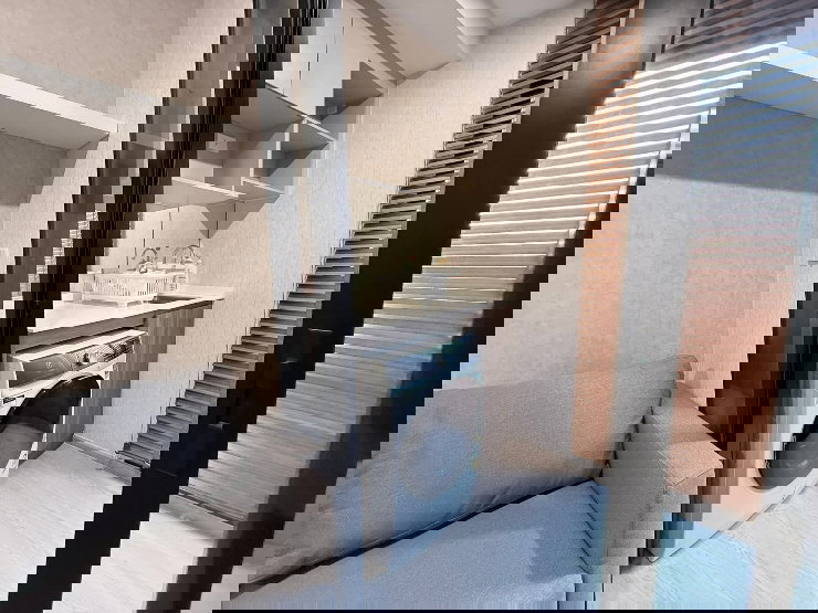 รูป AS1939 ให้เช่าคอนโด Nue Core คูคต Station ห้องสวย พร้อมเครื่องใช้ไฟฟ้าเฟอร์นิเจอร์ครบ - รูปที่ 6/10