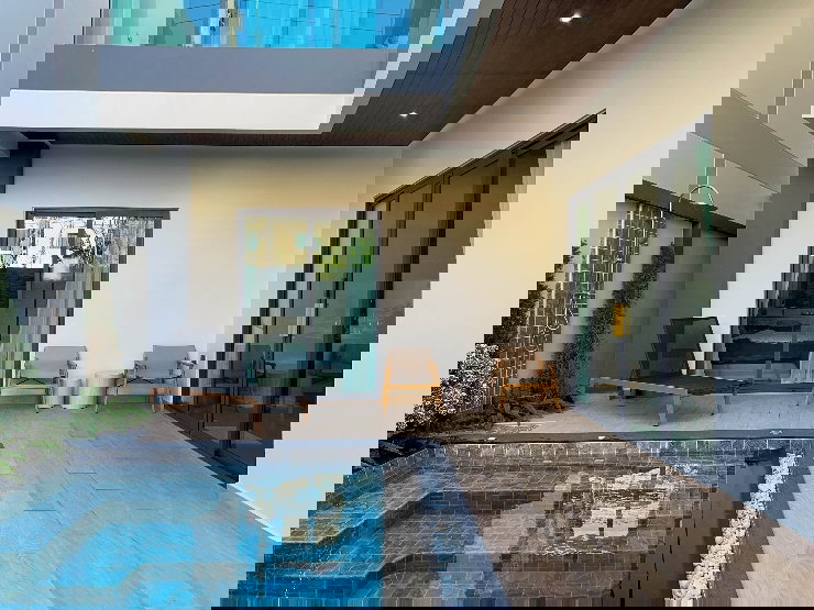 รูป พูลวิลล่าพัทยา 2 ชั้น 4 ห้องนอน ทำเลทัพพระยา ใกล้จอมเทียน - รูปที่ 20/40