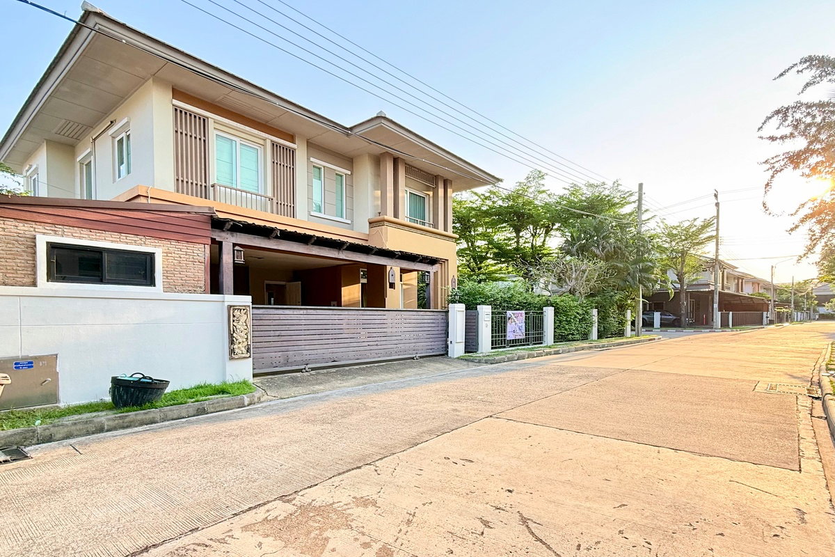 รูป ขายบ้าน เศรษฐสิริ ประชาชื่น เรสซิเดนท์ 5 87 ตร.ว.หลังมุม พร้อมห้องแม่บ้านเป็นสัดส่วน - รูปที่ 2/27