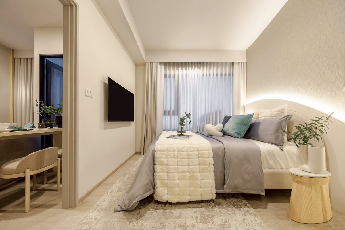 รูป A 69-021   คอนโด COBE Ratchada – Rama 9 (โค้บบ์ รัชดา-พระราม 9)ห้องสวย ใหม่ ติด MRT ศูนย์วัฒนธรรม ✨ - รูปที่ 7/13