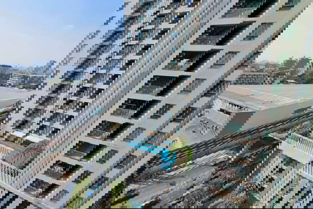 รูป 🔥เช่าด่วน !! Ideo Mobi Sukhumvit 81, 2 ห้องนอน, 2 ห้องน้ำ, ชั้นสูง 10+, ทำเลดี !!🔥Code C20260100029 แต่งครบ, พร้อมเข้าอยู่📣📣 - รูปที่ 10/10