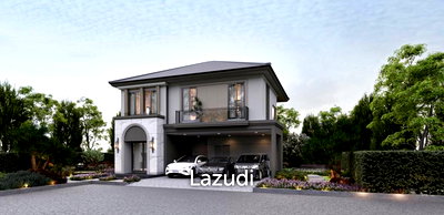 บ้านเดี่ยว ชลบุรี : บ้านหรูสไตล์โมเดิร์นคลาสสิก – เดอะปาล์มพัทยาชัยพรวิถี25