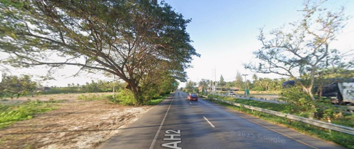 รูป ขายที่ดินแปลงใหญ่ 16 ไร่กว่า จ.ประจวบคีรีขันธ์ ติดถนนเพชรเกษม (AH2) หน้ากว้างติดถนน 30 เมตร รูปแปลงลึกเหมาะทำรีสอร์ท โครงการต่างๆ (ราคาต่อรองได้)  - รูปที่ 15/16