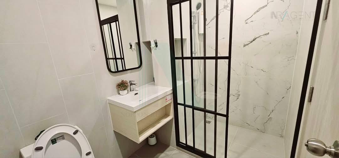 รูป 📌 ให้เช่าคอนโด เมทริส พระราม 9-รามคำแหง อาคาร 1 ชั้น 32 1 ห้องนอน ขนาด 30 ตรม ใกล้ Food Land รามคำแหง - รูปที่ 8/8