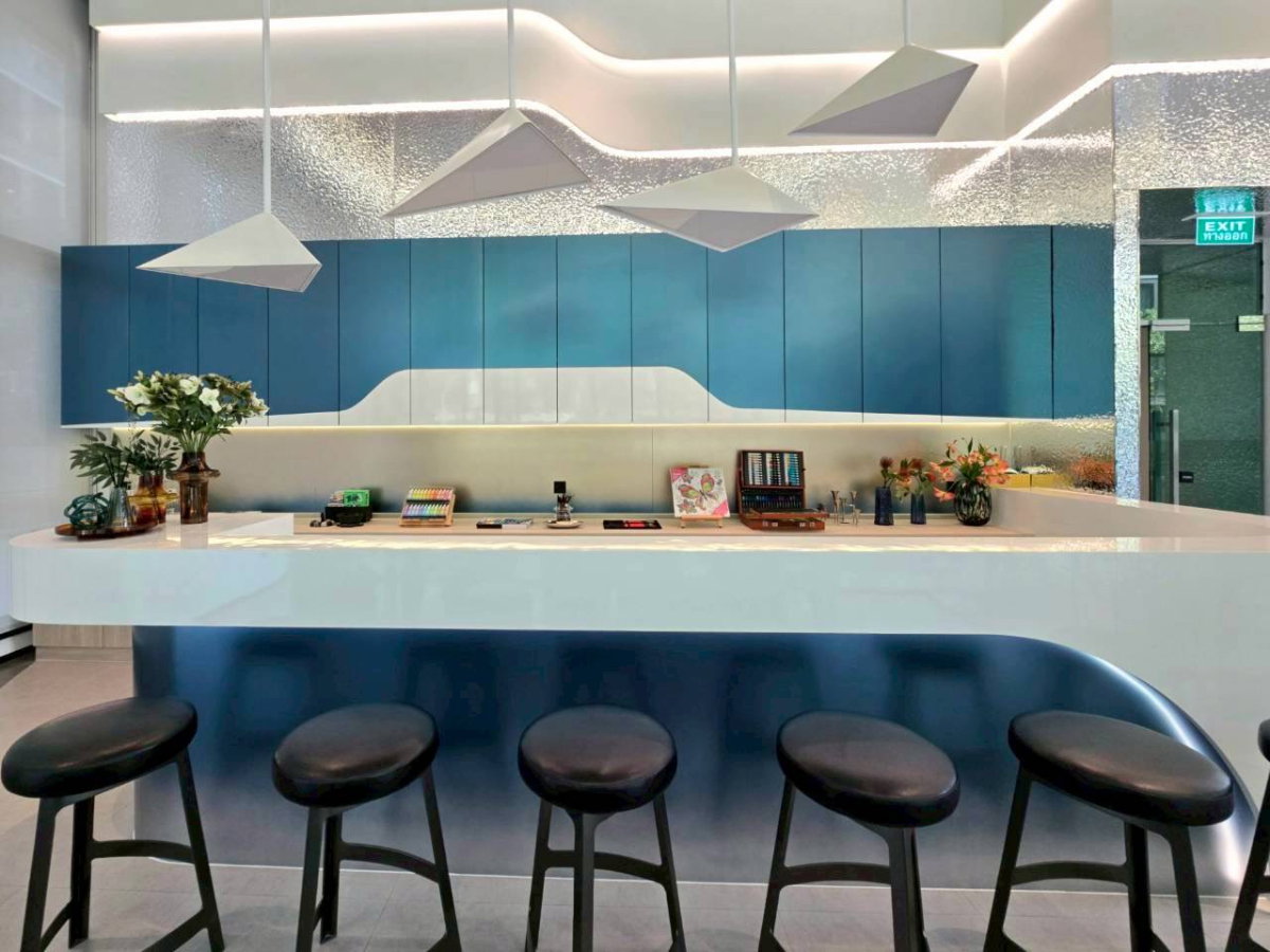 รูป MODIZ AVANTGARDE High Rise ดีไซน์หรู ใกล้ มหาวิทยาลัยธรรมศาสตร์ รังสิต เริ่ม 1.99 ลบ.* รีบจองก่อนหมด📞 061-6161426 / 065-4496399 🟢 LINE : @condowsr - รูปที่ 7/13