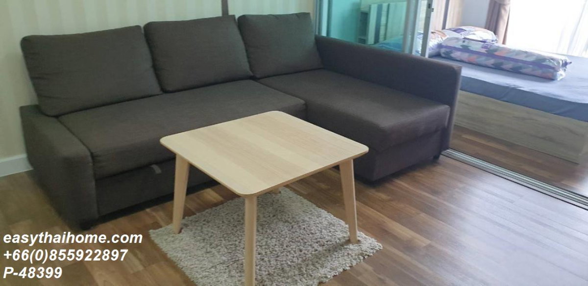 รูป P-48399 คอนโดให้เช่า 7,000 บาท ใกล้ BTS อ่อนนุช! เอ สเปซ มี สุขุมวิท 77 วิวเมืองสวย | Line Id: @easythaihome | 085-592-2897 - รูปที่ 4/16