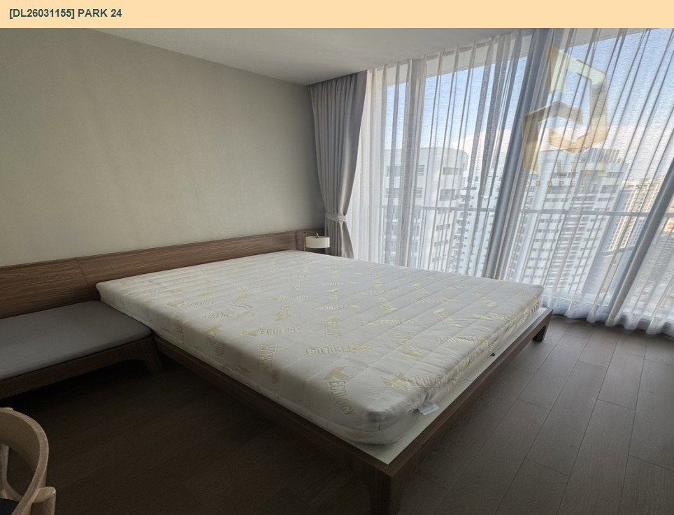 รูป DL26031155 ให้เช่าคอนโด พาร์ค 24 (Park 24) ใกล้ BTS พร้อมพงษ์ พร้อมเข้าอยู่ โทรด่วน 0614453194 LineID @162cjixi - รูปที่ 2/10