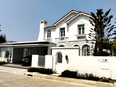 บ้านเดี่ยวให้เช่า : ให้ เช่าบ้านเดี่ยว โครงการ มัณฑนา 100+ บางขุนเทียน-ชายทะเล