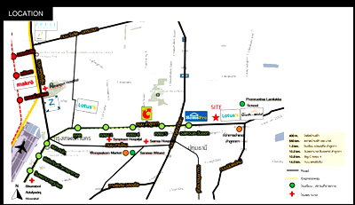 Land for sale Lamlukka Khlong Hok : 🔥 FOR SALE 🔥 High-Potential Land in Krungthep Kreetha Land Size: 7-2-74 Rai (3,074 Sq.wah) 