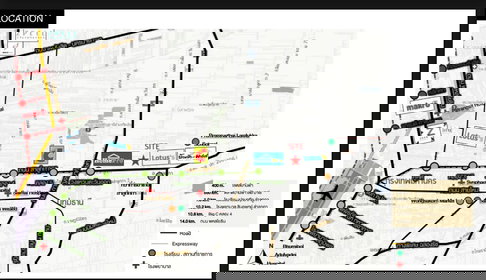 ที่ดินใกล้ถนนลำลูกกา เดินทางสายไหม–รังสิตสะดวก 36-3-6 ไร่