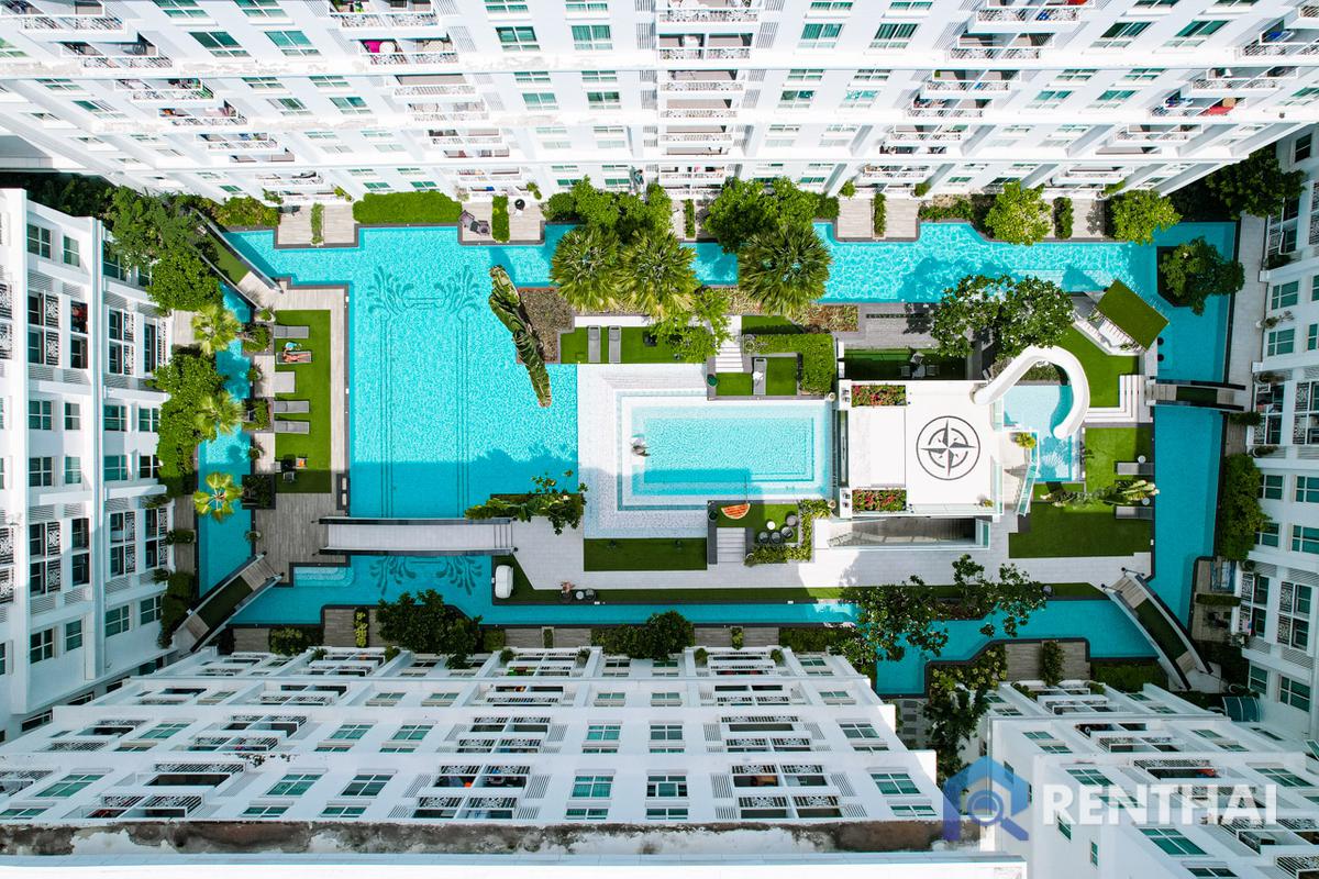 รูป ขายคอนโดทำเลจอมเทียน The Orient Resort and Spa 1 ห้องนอน 35 ตร.ม. วิวเมือง ราคาดีๆชื่อต่างชาติ - รูปที่ 17/18