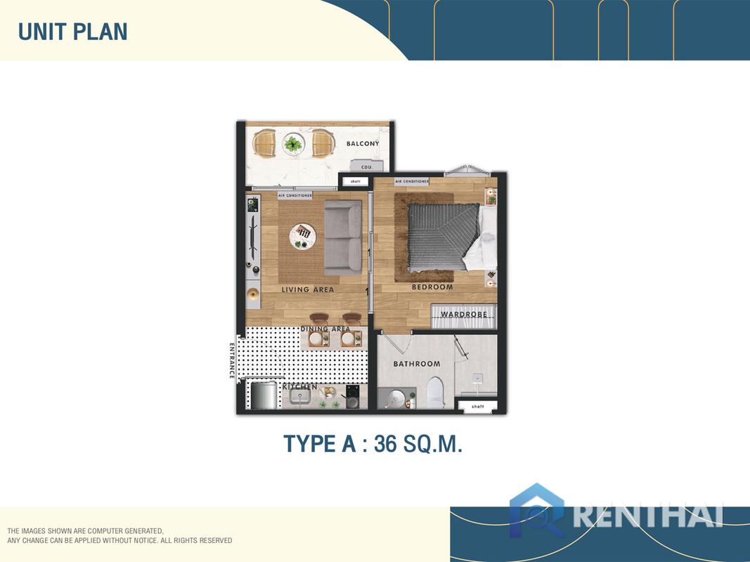 For sale condo 1 bedroom at The Title Halo 1 - image 3