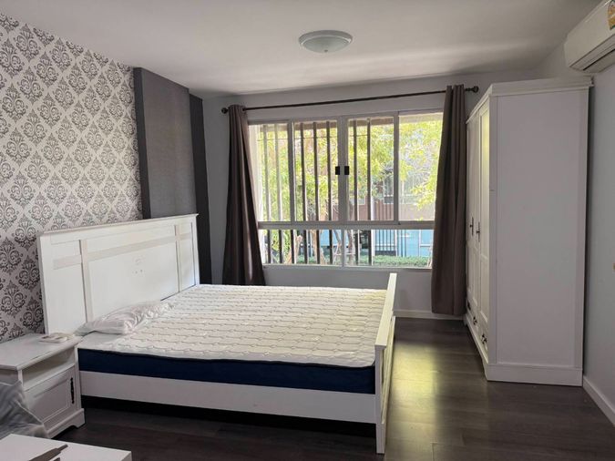 ให้เช่าคอนโด ดีคอนโด แคมปัส รีสอร์ท บางนา ตึก A  ชั้น 2 ขนาด 30 ตร.ม. ราคา 7,000 บาท ใกล้ ม.เอแบค บางนา