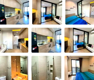 คอนโดให้เช่า : M Jatujak เอ็ม จตุจักร  28ตรม เฟอร์ครบ ห้องสวย ใหม่ ตึกA 18000 ไม่สูงมาก คอนโดเช่า ห้องเช่า mrt จตุจักร