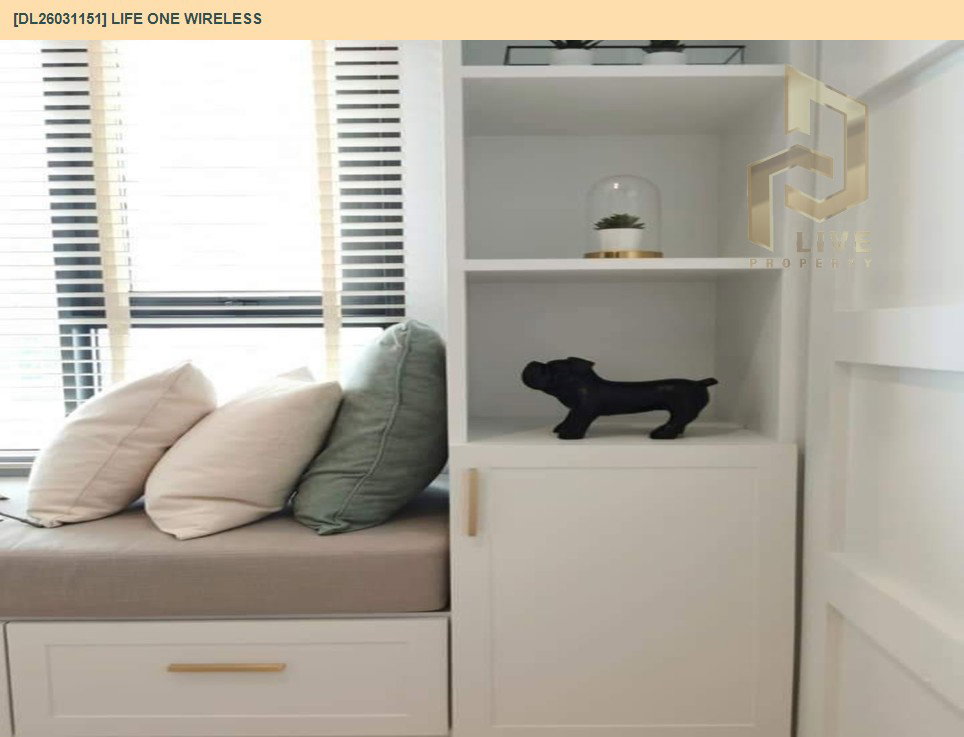 รูป DL26031151 ขายคอนโด ไลฟ์ วัน ไวร์เลส (Life One Wireless) ใกล้ BTS เพลินจิต พร้อมเข้าอยู่ โทรด่วน 0656133286 LineID @534wlwof - รูปที่ 5/16