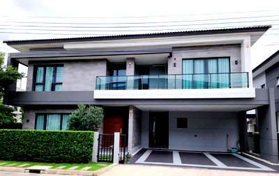เช่าบ้านเดี่ยว สมุทรปราการ : S04-0109 Luxury Single House for Rent or Sale: THE CITY BANGNA