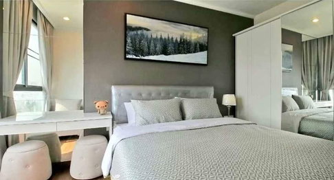 Supalai Elite Sathorn Suanplu【𝐒𝐄𝐋𝐋 & 𝐑𝐄𝐍𝐓】🔥 Luxurious and sophisticated room with a chic and elegant mood. 🔥 Contact Line ID: @hacondo