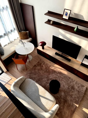 Condos for rent : FOR RENT ：  Ideo Rama 9 - Asoke🔥PRICE 🔥 32,000 BAHT/Month 🔥line :@190evxgl